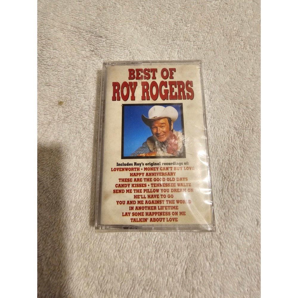 Best of Roy Rogers Cassette Tape Country Music Vintage Audio Collectible